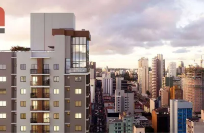 Apartamento com 1 dormitório à venda, 29 m² por r$ 376.399,64 - centro - curitiba/pr