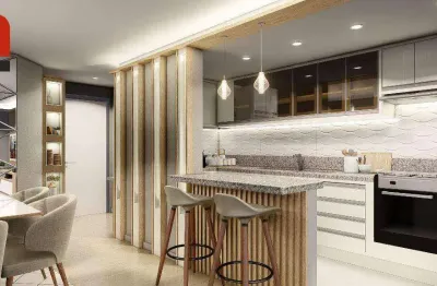 Apartamento com 3 quartos à venda, 77 m² por r$ 603.527 - capão raso - curitiba/pr