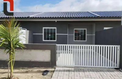 Casa com 2 quartos à venda, 49 m² por r$ 258.000 - coroados - guaratuba/pr