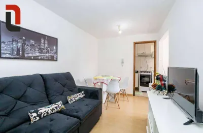 Apartamento com 2 quartos para alugar, 38 m² por r$ 2.400/mês - bigorrilho - curitiba/pr
