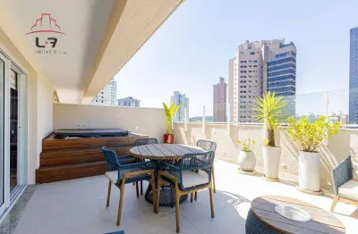 Cobertura com 4 quartos para alugar, 358 m² por r$ 16.236/mês - ecoville - curitiba/pr