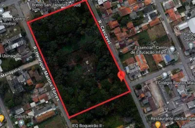 Terreno à venda, 5700 m² por r$ 4.500.000,00 - boqueirão - curitiba/pr