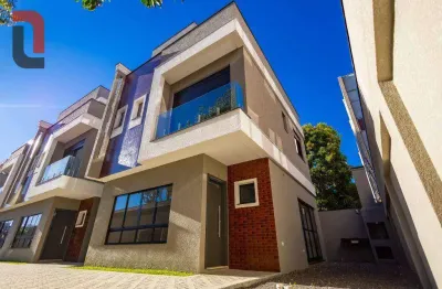 Sobrado com 3 dormitórios à venda, 126 m² por r$ 1.199.000,00 - agua verde - curitiba/pr