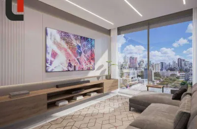 Apartamento com 4 dormitórios à venda, 245 m² por r$ 4.398.343,61 - cristo rei - curitiba/pr