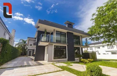 Casa com 5 quartos, 580 m² - venda por r$ 3.190.000 ou aluguel por r$ 16.500/mês - alphaville graciosa - pinhais/pr