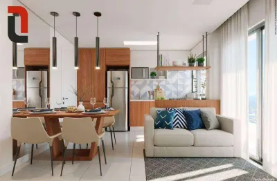 Apartamento com 2 quartos à venda, 46 m² por r$ 495.857 - capão raso - curitiba/pr