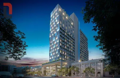 Studio com 1 quarto à venda, 16 m² por r$ 235.000 - portão - curitiba/pr