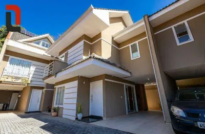 Sobrado com 3 dormitórios à venda, 148 m² por r$ 779.900,00 - santa candida - curitiba/pr