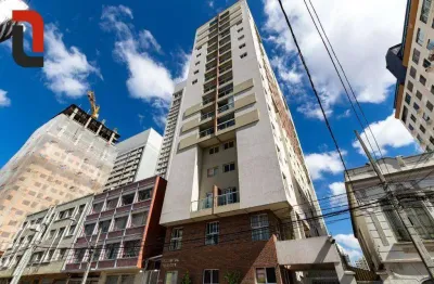 Apartamento com 2 quartos à venda, 43 m² por r$ 406.000 - centro - curitiba/pr