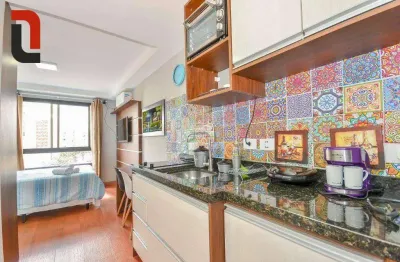 Studio com 1 quarto à venda, 17 m² por r$ 310.000 - centro - curitiba/pr