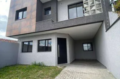Sobrado com 3 dormitórios à venda, 131 m² por r$ 737.000,00 - xaxim - curitiba/pr