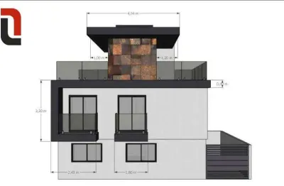 Sobrado com 3 quartos à venda, 92 m² por r$ 590.000 - barreirinha - curitiba/pr