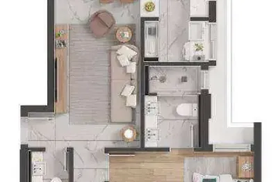 Camino - apto 93m² 2 suítes, sacada gourmet e 2 vagas no alto da glória