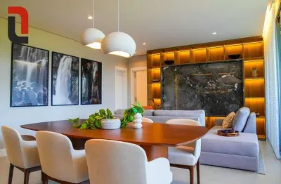 Falls - apto 148 m² 3 suítes, sacada gourmet e 2 vagas no hugo lange