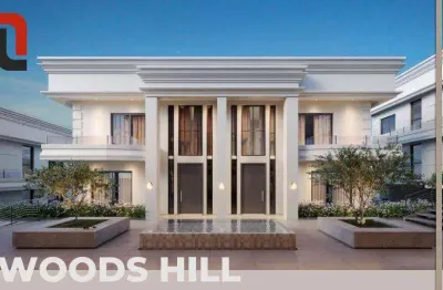 Condomínio woods hill - casa em condomínio 144 m² área privativa 3 quartos, churrasqueira, jardim e 3 vagas no pilarzinho
