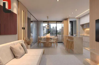 Arte Vert Apto 77m² 2 quartos, sacada gorumet e 2 vagas no Água Verde