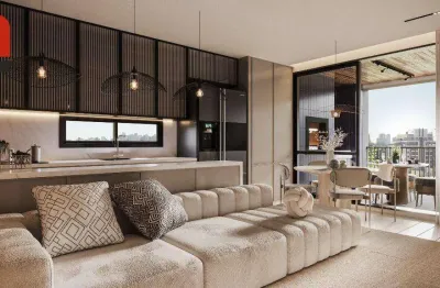 Oslo Apto 86m² 3 quartos, sacada gourmet e 1 vagas no Santa Quitéria