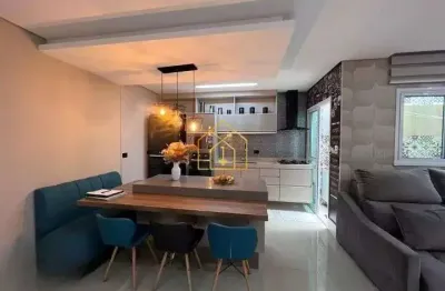 Apartamento à venda 2 quartos 1 suíte 2 vagas vila valparaíso - santo andré - sp