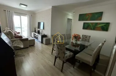 Apartamento à venda 84m² 3 quartos 1 suíte 2 vagas | vila valparaiso - santo andré - sp