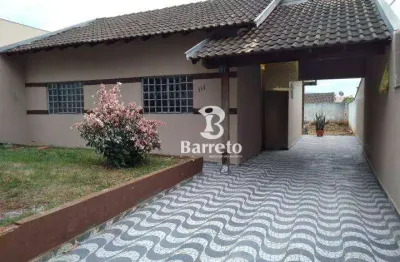 Casa com 2 dormitórios à venda, 70 m² por r$ 325.000,00 - jardim paris - londrina/pr