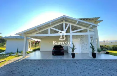 Sobrado com 5 dormitórios, 360 m² - venda por r$ 3.500.000,00 ou aluguel por r$ 13.100,00/mês - condomínio estancia bom tempo - londrina/pr
