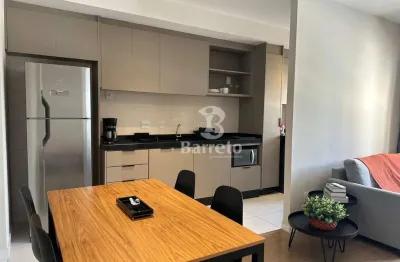 Apartamento com 1 dormitório para alugar, 44 m² por r$ 3.200/mês - gleba palhano - londrina/pr
