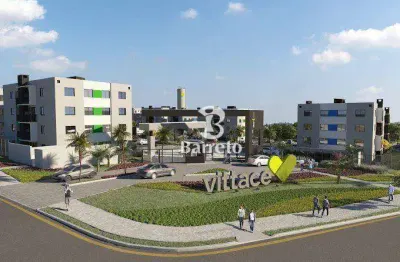 Apartamento com 3 dormitórios à venda, 60 m² por r$ 209.000 - residencial vittace reserva  - centro - cambé/pr