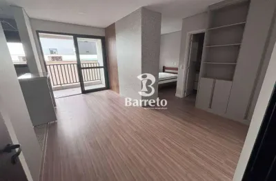 Apartamento com 1 dormitório, 45 m² - venda por r$ 490.000 ou aluguel por r$ 2.500/mês - gleba fazenda palhano - londrina/pr