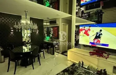 Apartamento lindo e decorado na gleba palhano | andar alto vista incrível, pronto para morar!