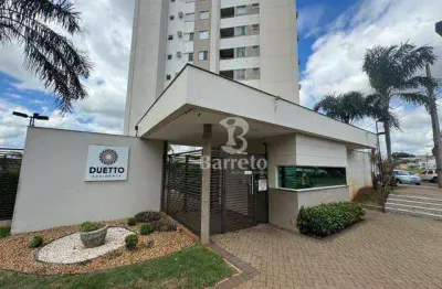 Apartamento com 3 dormitórios à venda por r$ 450.000 no edifício duetto residence - região leste de londrina