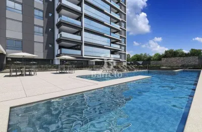 Apartamento com 4 dormitórios à venda, 207 m² por r$ 2.650.000,00 - gleba fazenda palhano - londrina/pr