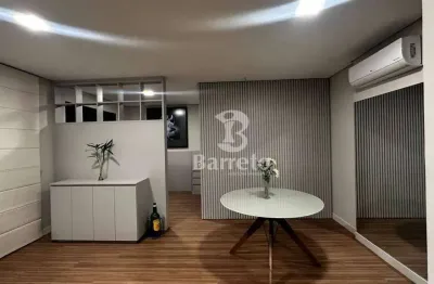 Apartamento com 1 dormitório para alugar, 45 m² por r$ 2850,00/mês - gleba fazenda palhano - londrina/pr