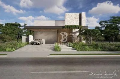 Casa térrea de alto padrão no condomínio sun lake – 4 suítes + design exclusivo  descubra o equilíbrio perfeito entre sofisticação e conforto