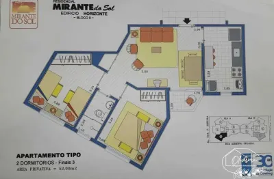Apartamento com 2 quartos à venda no Jardim Infante Dom Henrique, Bauru 