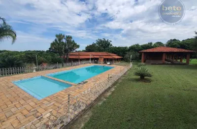 Chácara com 5 dormitórios à venda, 30000 m² por r$ 2.900.000,00 - sete quedas - itu/sp