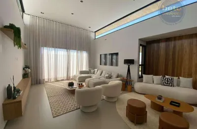 Casa térrea nova mobiliada à venda, 383 m² por r$ 3.900.000 - condomínio xapada parque ytu - itu/sp