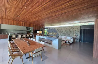 Casa com 4 dormitórios à venda, 568 m² por r$ 13.200.000,00 - condomínio terras de são josé i - itu/sp