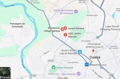 Terreno à venda na Rua Uberaba, Jardim Mariana, Cuiabá