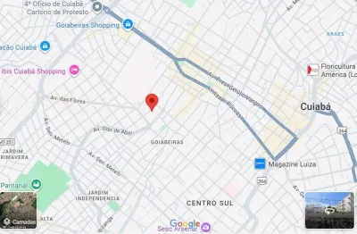 Terreno comercial à venda na Rua Estevão de Mendonça, 100, Quilombo, Cuiabá