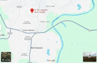Terreno à venda na Rua Vereador Joaquim da C. Coelho, 01, Cohab Primavera, Várzea Grande