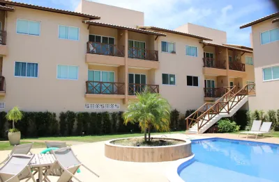 Apartamento 2 suítes à venda em guarajuba residencial canoas 2 | piscina e segurança 24h