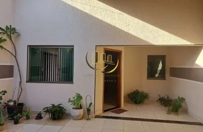 Impecável casa à venda em americana-sp, parque residencial jaguari: 3 quartos, 1 suíte, 2 salas, 3 banheiros, 2 vagas, 151 m².