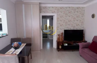 Apartamento à venda em americana-sp no jardim terramérica ii: 2 quartos, 2 salas, 1 banheiro, 1 vaga de garagem, 70m².
