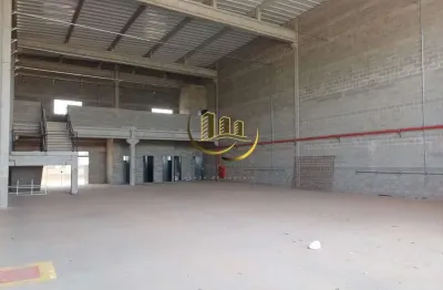 Salão comercial de alto padrão para locação em americana-sp, loteamento industrial nossa senhora de fátima: 5 banheiros, 4 vagas de garagem, 513m².