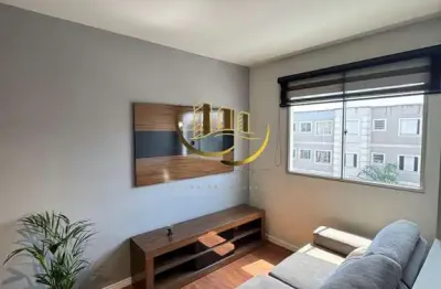 Apartamento à venda em americana-sp, chácara letônia: 2 quartos, 2 salas, 1 banheiro, 1 vaga na garagem - 50,00 m². venha conferir!