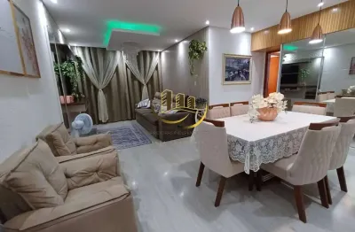 Imperdível oportunidade: apartamento à venda em americana-sp, jardim glória, 3 quartos, 2 salas, 2 banheiros, 1 vaga, 97m²