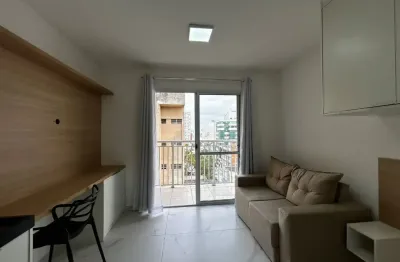Apartamento novo mobiliado na liberdade na rua da glória à 400 metros da estação