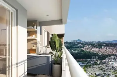 Apartamento em frente ao shopping taboão com 42 a 48m², 2 dormitórios com vaga.