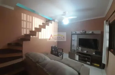 Casa para venda em várzea paulista, parque guarani, 3 dormitórios, 1 banheiro, 2 vagas