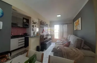 Apartamento para venda em várzea paulista, jardim promeca, 2 dormitórios, 1 banheiro, 2 vagas